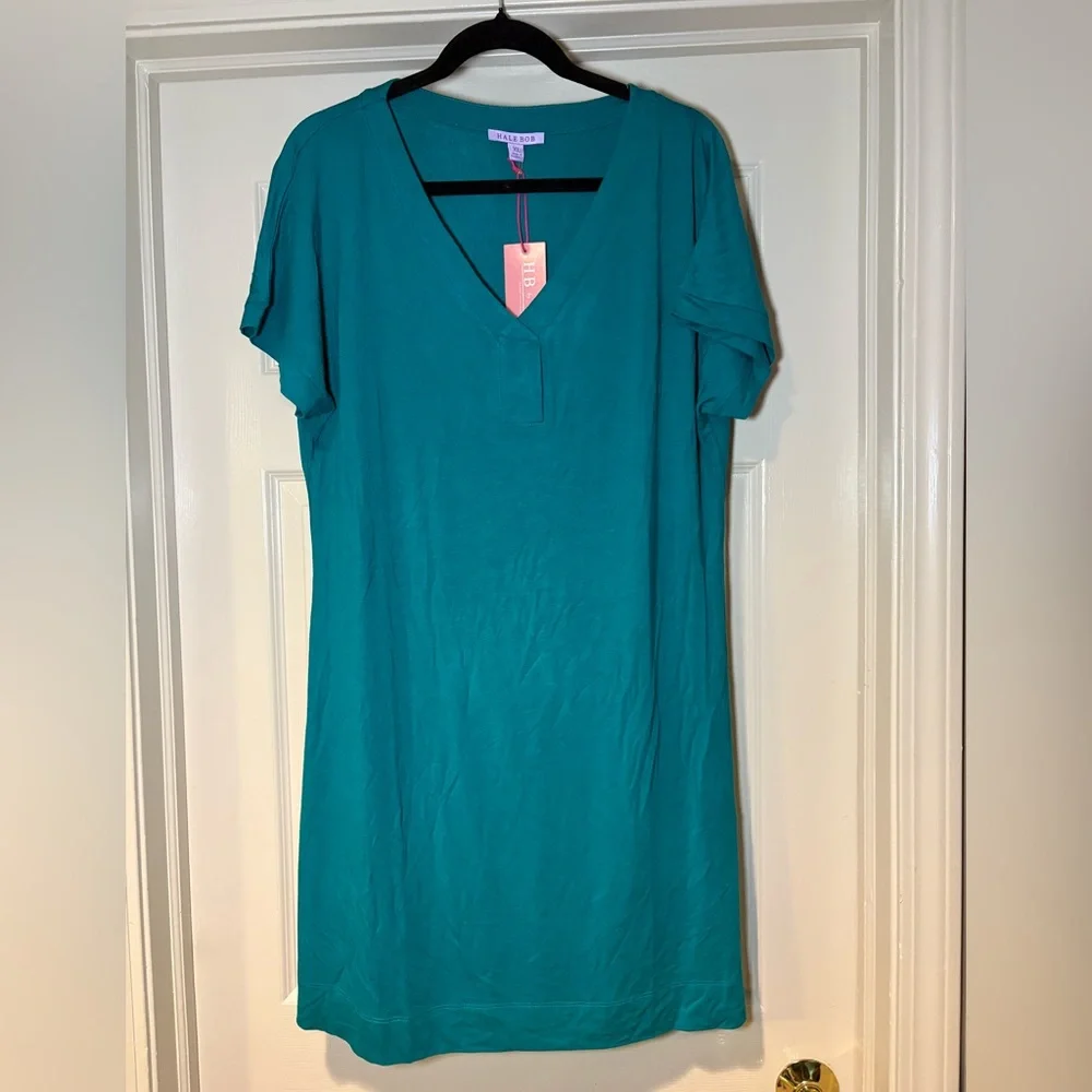 NWT Hale Bob Women’s Modal T- Shirt Sleep Dress Soft‎ Comfy